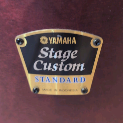 Yamaha Stage Custom Standard 12x10 Rack Tom - Satin Cranberry