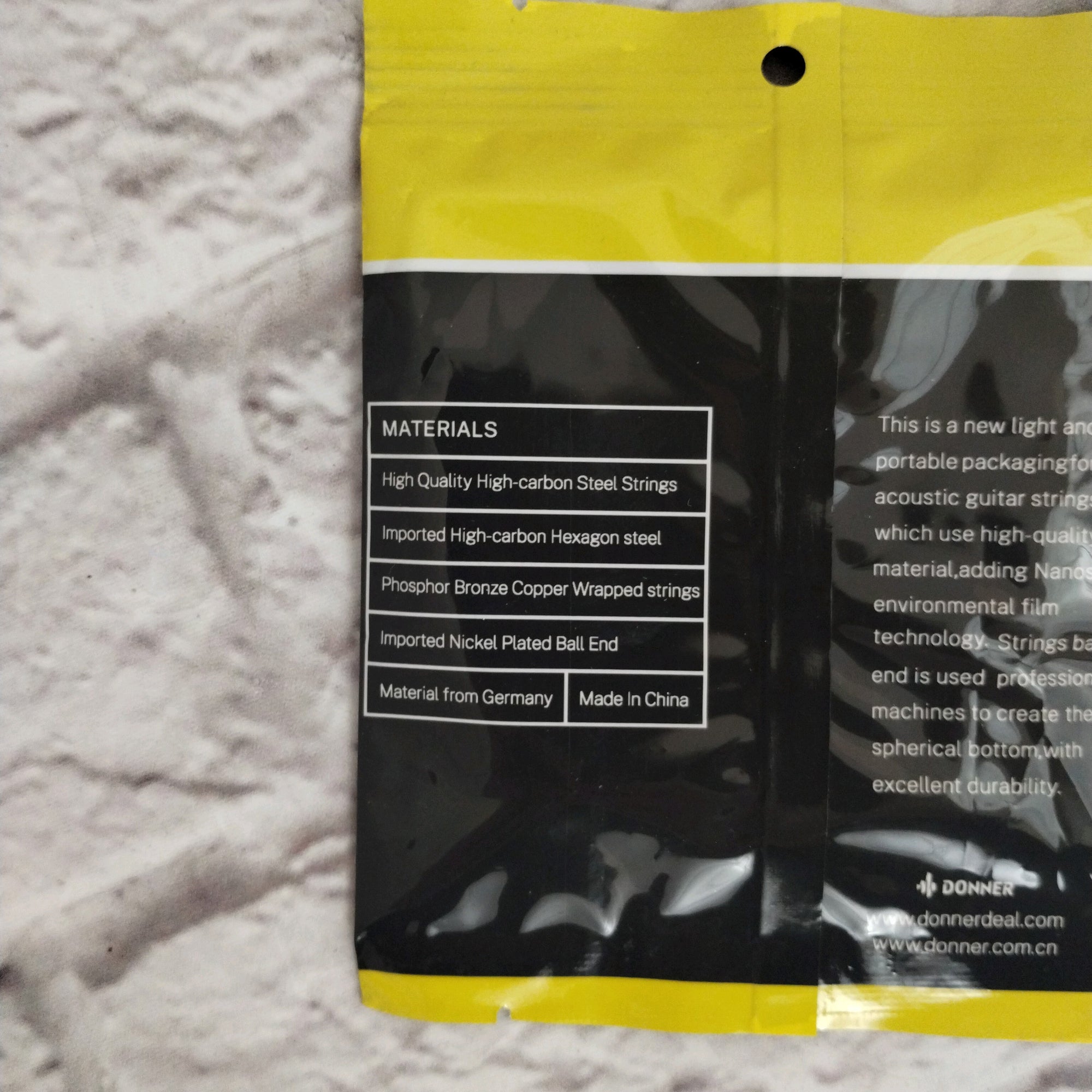 Donner Acoustic Guitar Strings