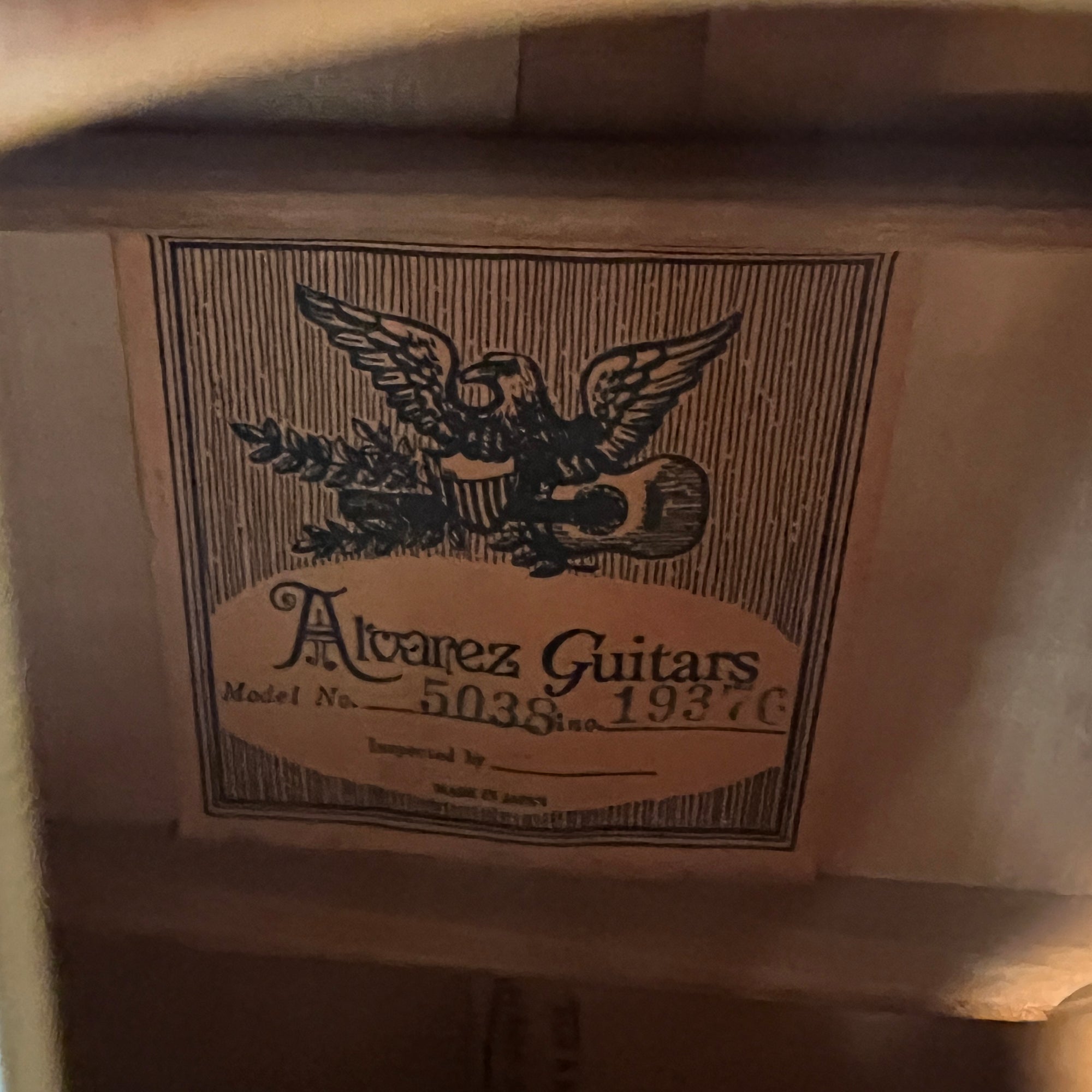 Alvarez 5028 Vintage Made in Japan  Acoustic Guitar