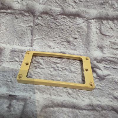 Unknown White Humbucker Pickup Mounting Ring - Electric Guitar Part