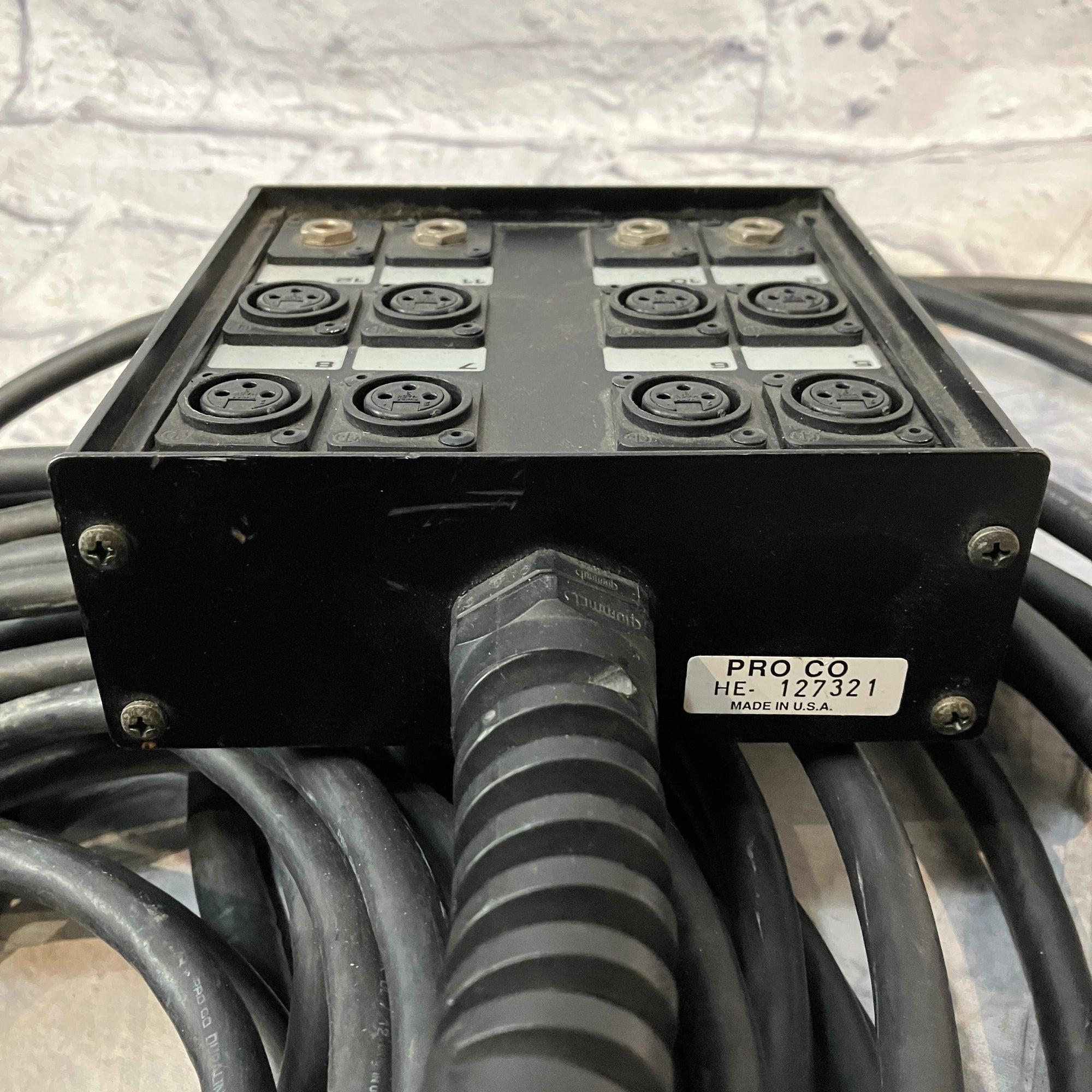 Proco Stagemaster 8x4 Channel Stage Snake