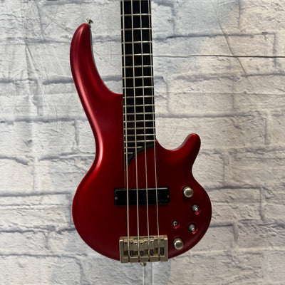 Cort Curbow Bass Guitar - Metallic Red