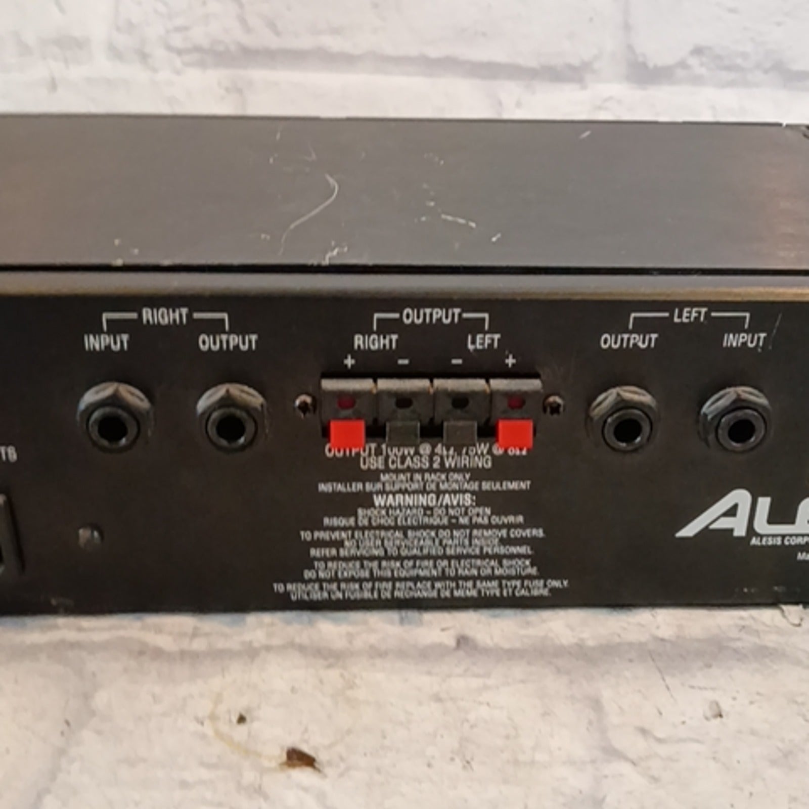 Alesis RA-100 Reference Power Amp
