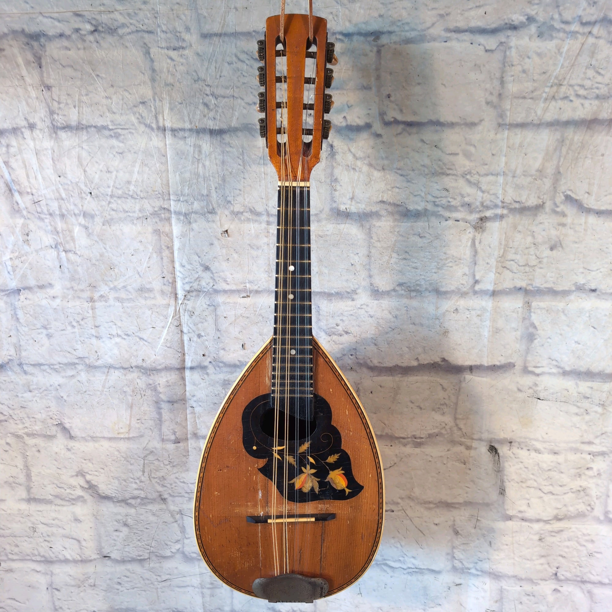 Antique Vintage Florentine Bowl Back Mandolin