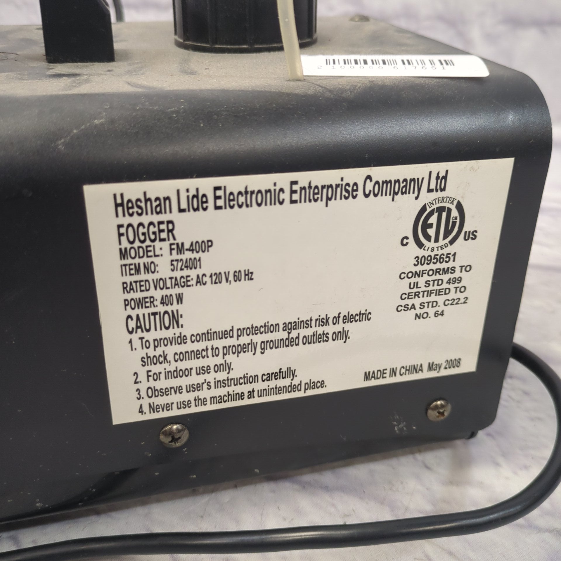 Heshan Lide Fog Machine