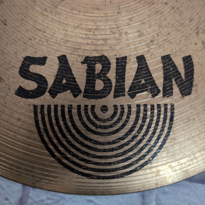 Sabian 18" B8 Rock Crash Cymbal Cracked
