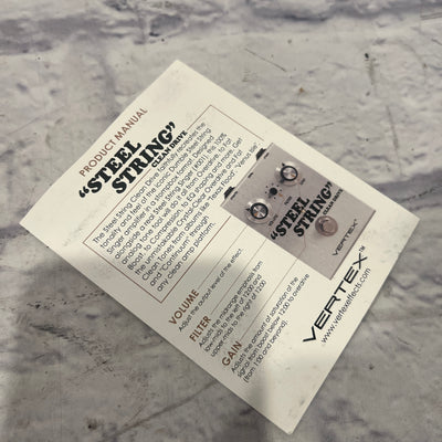 Vertex Steel String Clean Drive Pedal