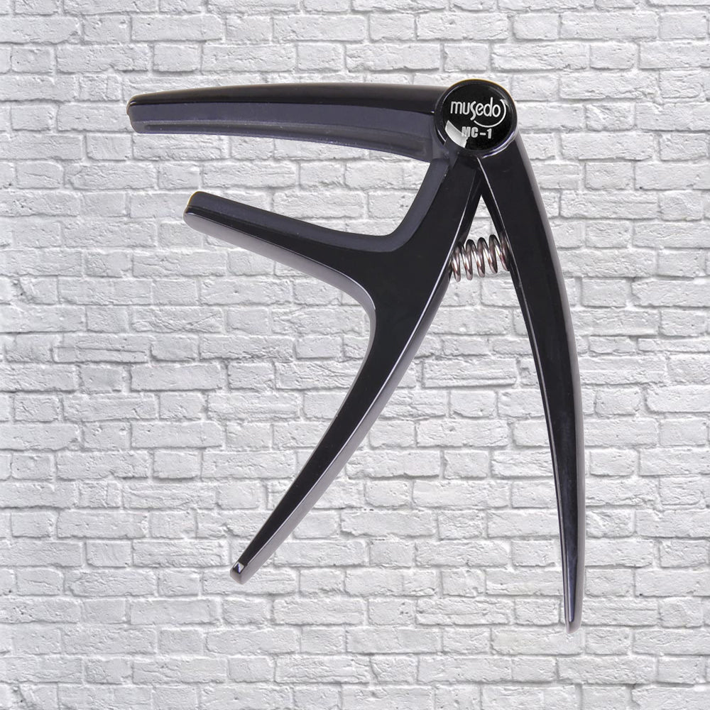 Musedo MC-1 Acoustic or Electric Guitar Capo - Black