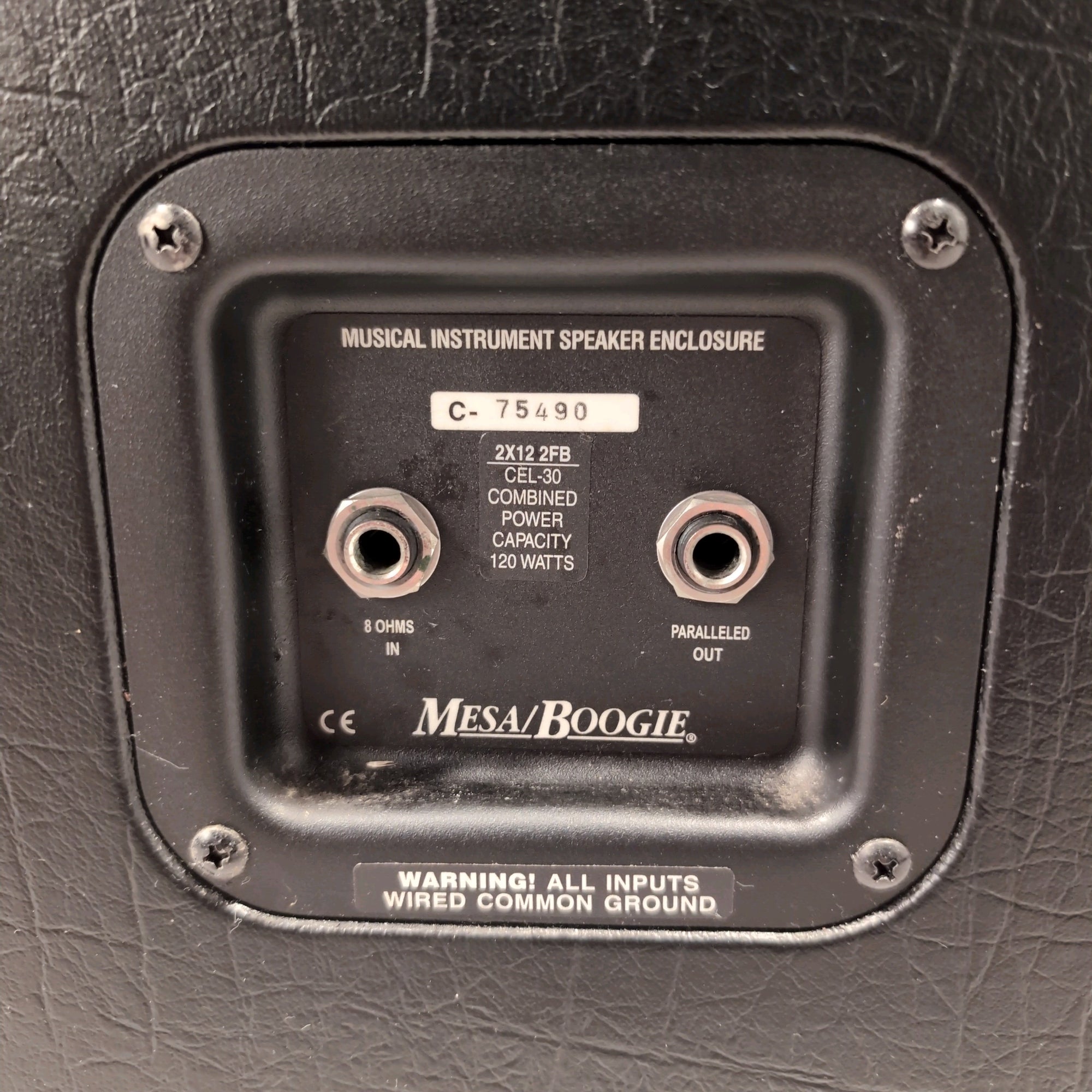 Mesa Boogie Rectifier 120-Watt 2x12" Horizontal Guitar Speaker Cabinet