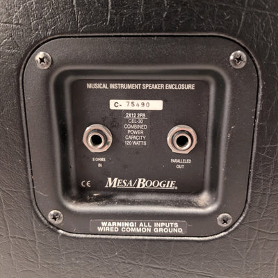 Mesa Boogie Rectifier 120-Watt 2x12" Horizontal Guitar Speaker Cabinet