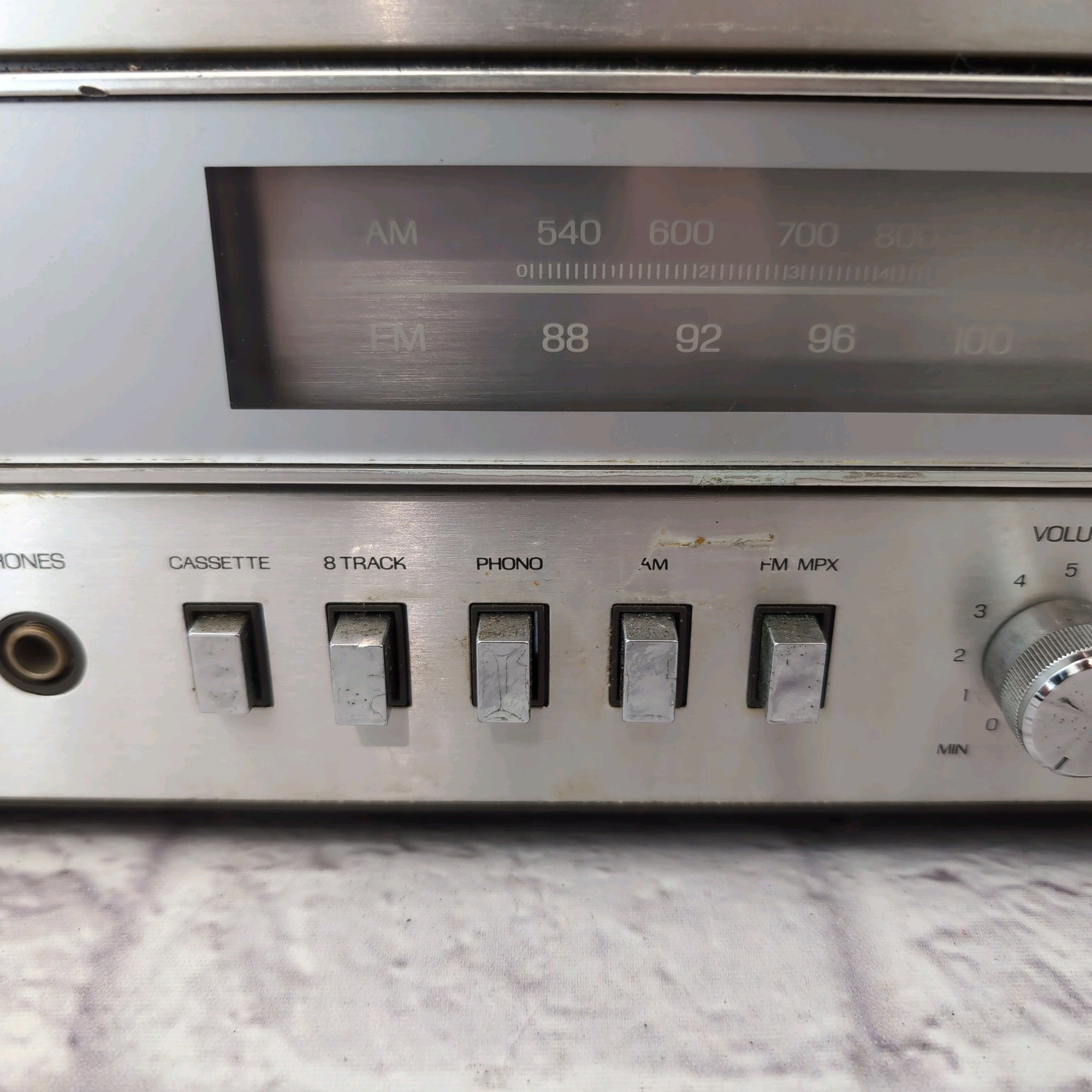 Vintage Sears 304-19143 050 3 in 1 Turntable 8 Track Tape
