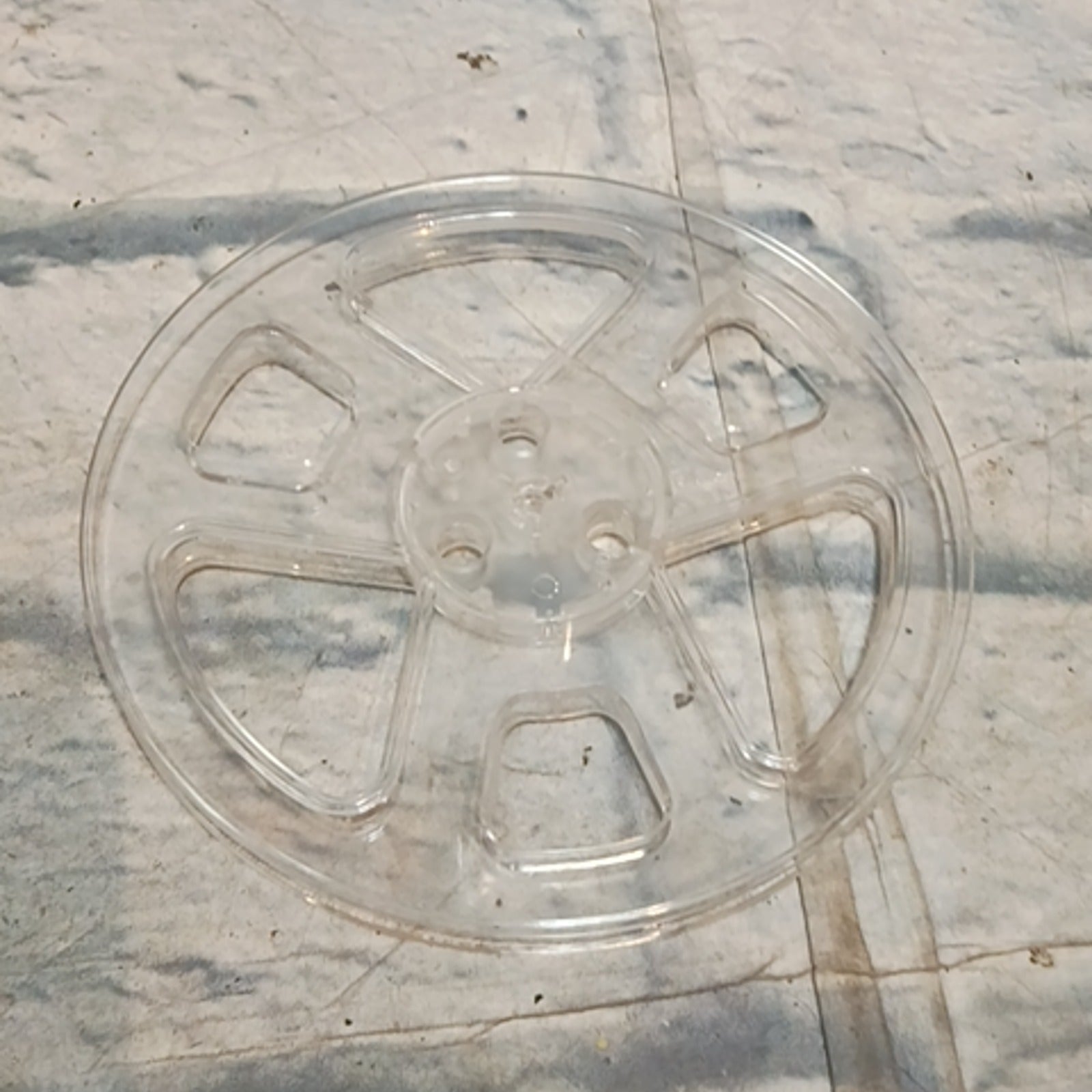 Unknown Clear Flange Reel Reel to Reel