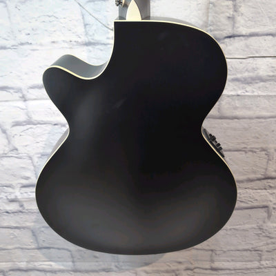 Cort SFX1F BKS Concert Acoustic Electric Guitar - Black