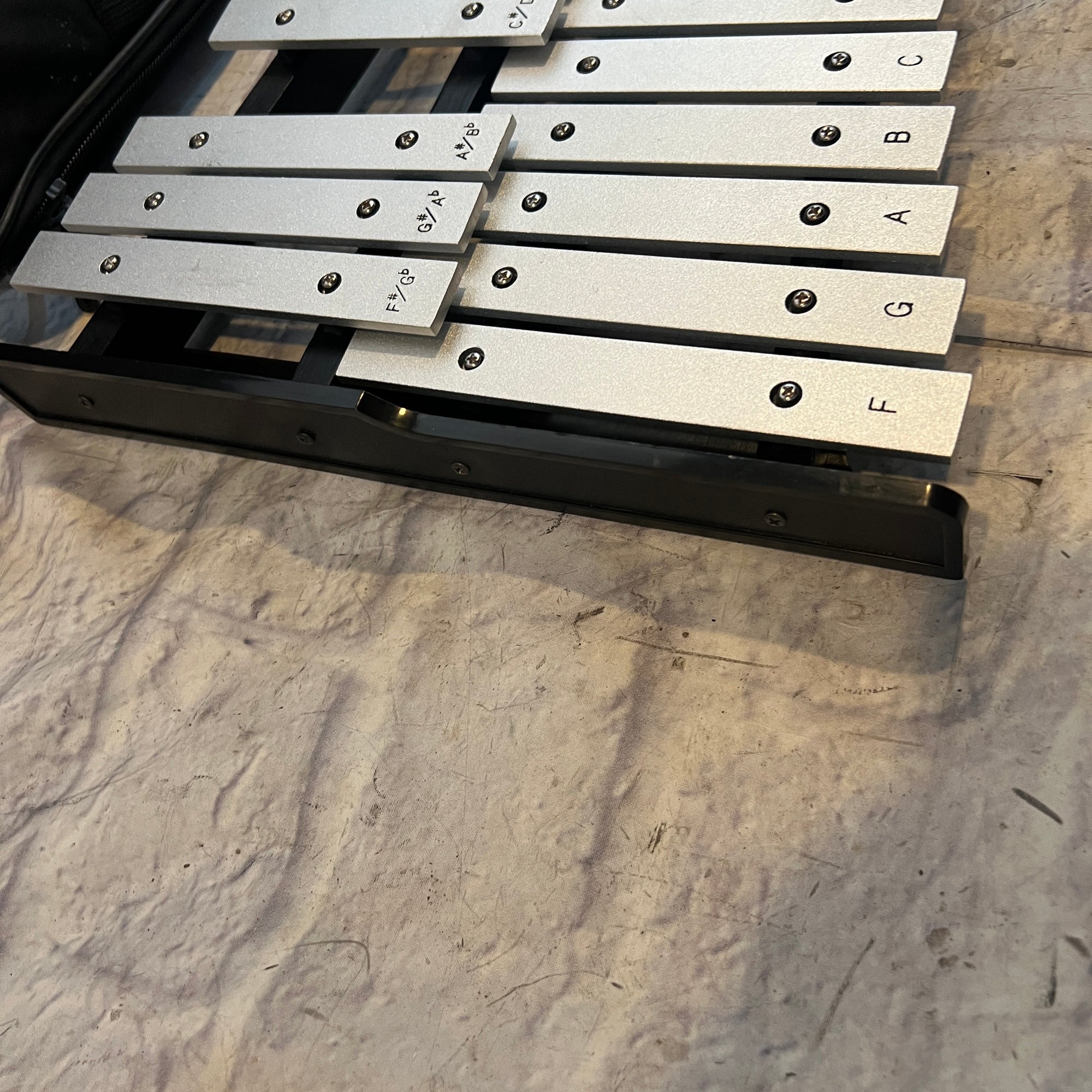 Ludwig Bell Set with Case, Stand, and Mallets