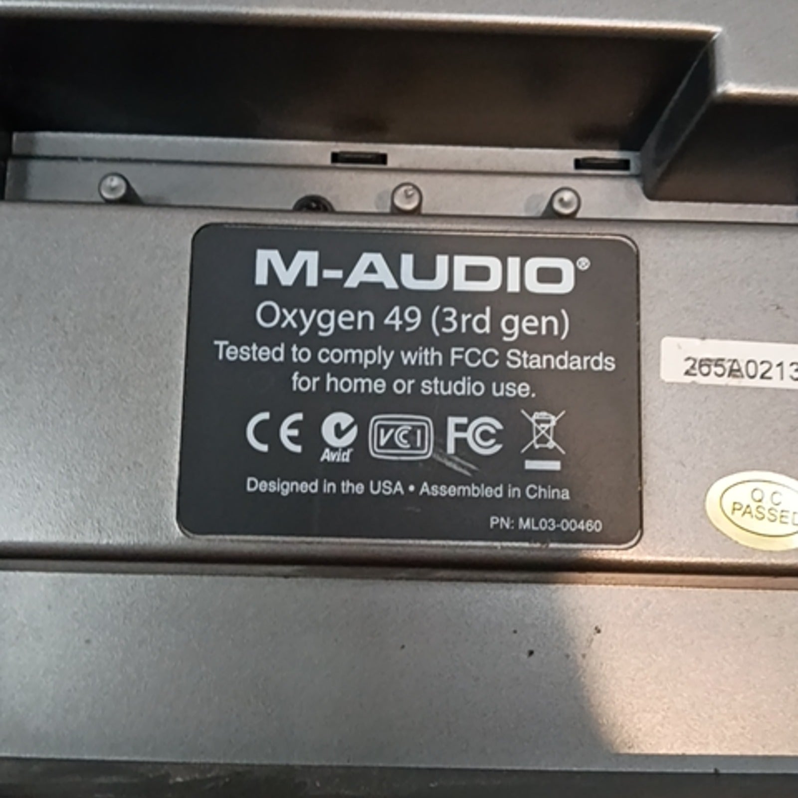 M-Audio Oxygen-49 Midi and USB Controllers (Large)