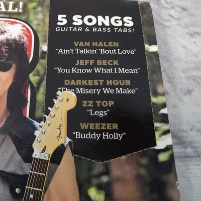 Guitar World November 2014 Billy Gibbons & Jeff Beck | Weezer | Eddie Van Halen & MXR Magazine