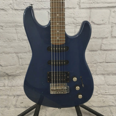 CMI Blue Electric Guitar S Style