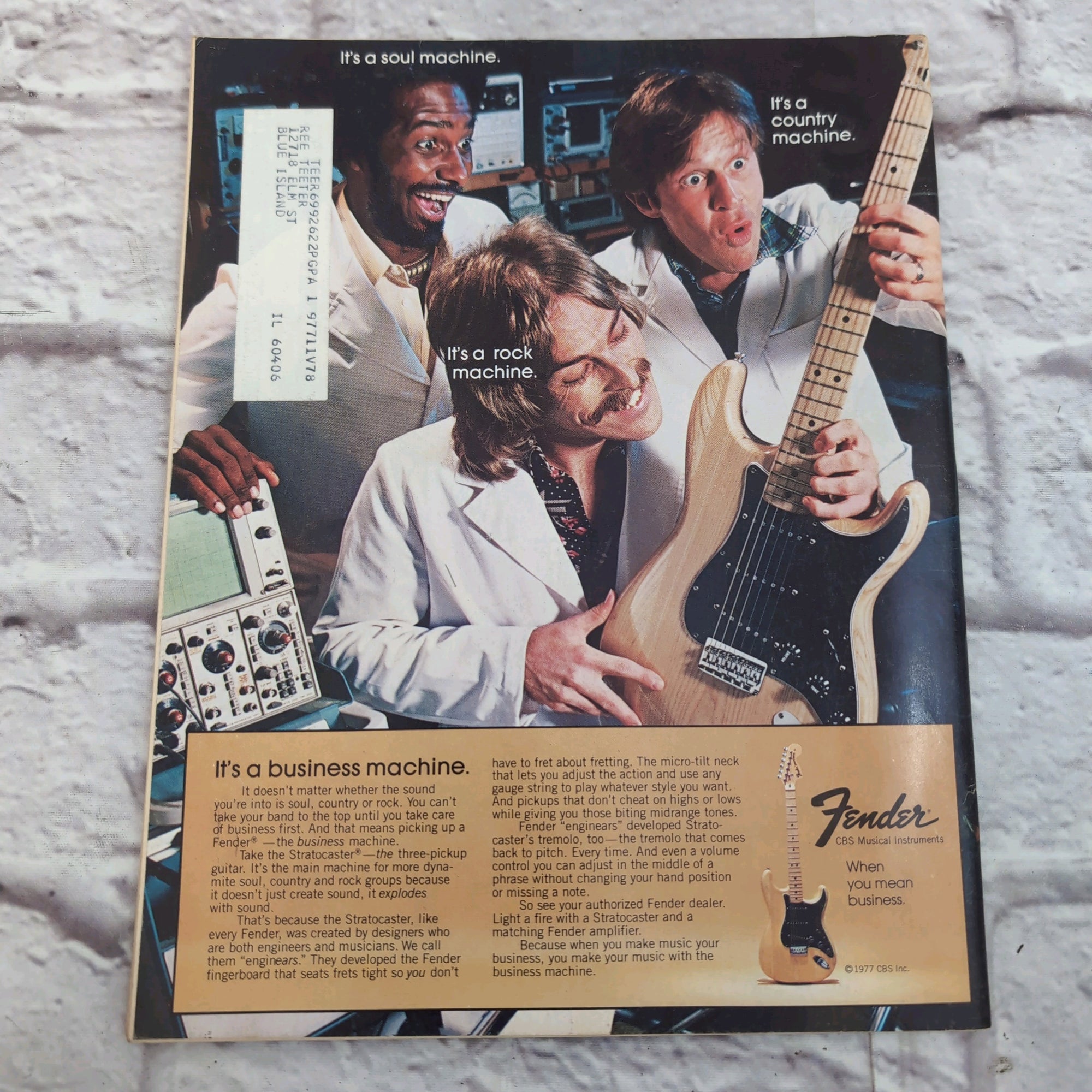 Guitar Player March 1978 Rory Gallagher Vintage Guitar Magazine