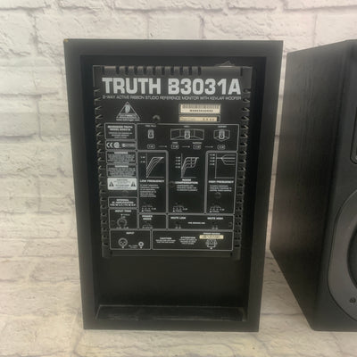 Behringer Truth B2031A Monitors AS IS