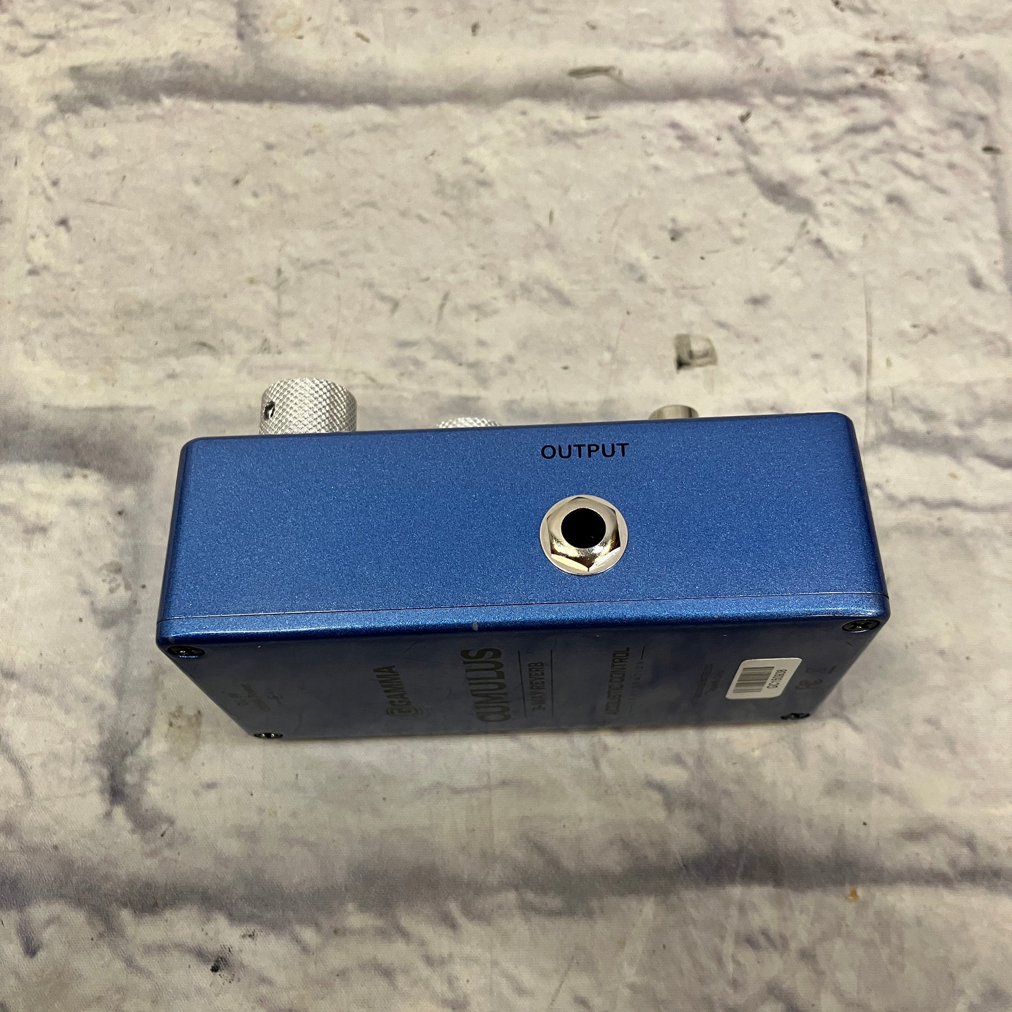 Gamma Cumulus 3 Way Reverb  Reverb Pedal