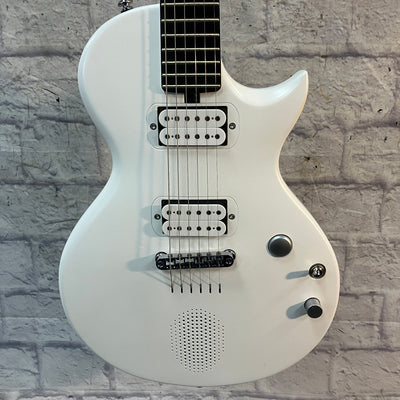 Enya White Nova Go Sonic Electric Guitar (With bag)