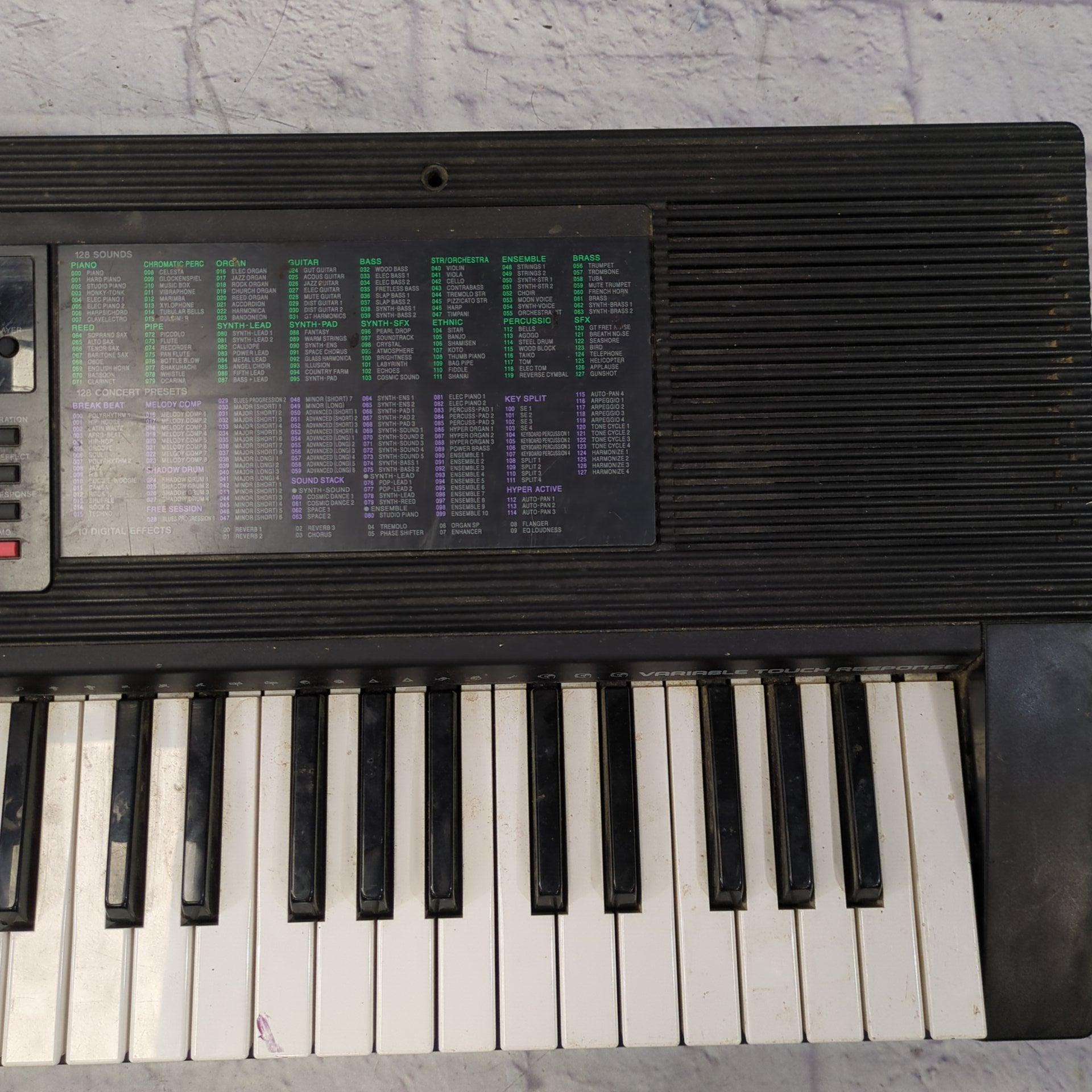 Realistic Concertmate 1500 Electronic Keyboard