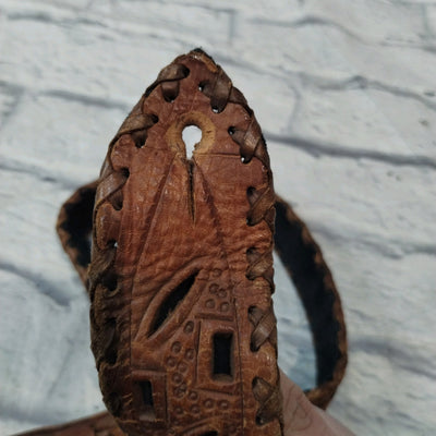 Unknown Handmade Leather Guitar Strap