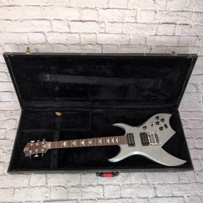 BC Rich USA Custom Shop Bich Supreme Electric Guitar - Vintage 1988 - Metallic Silver w/ Kahler