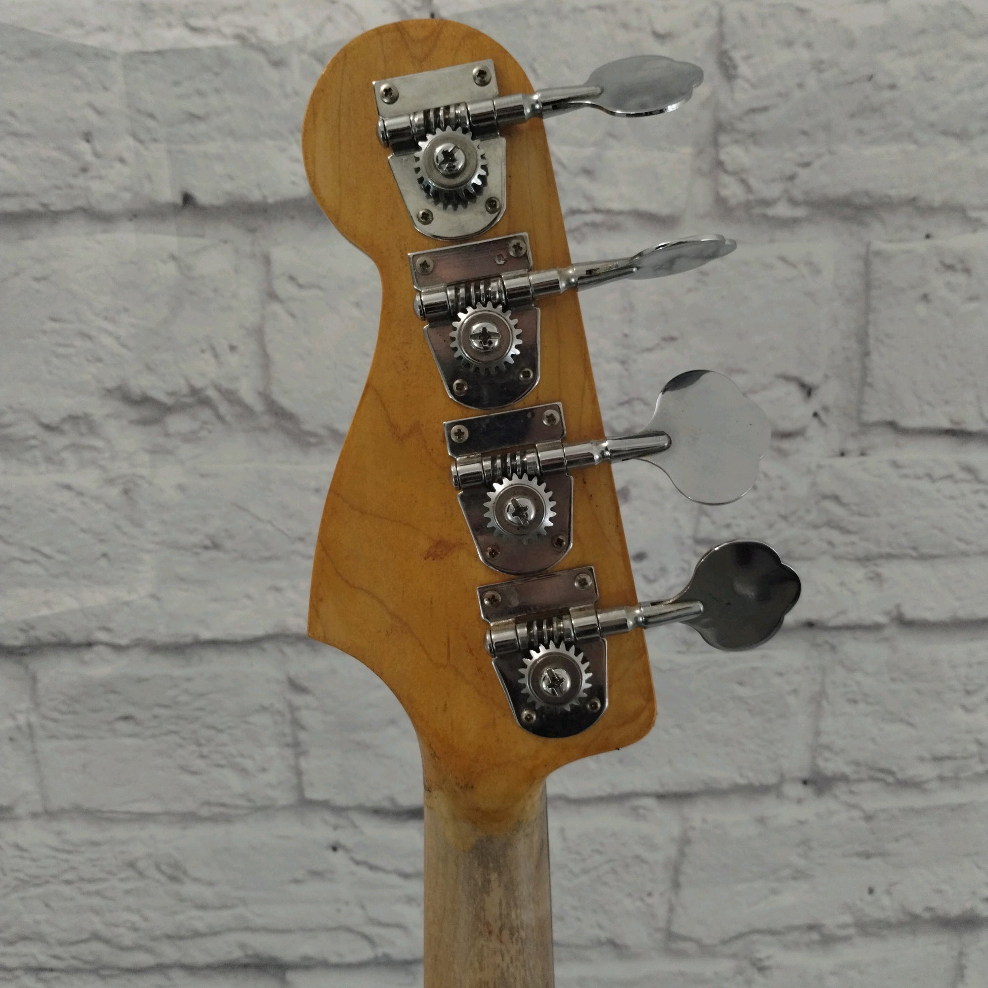 Unknown 70's "Fender" Jazz Bass Black W/ Case