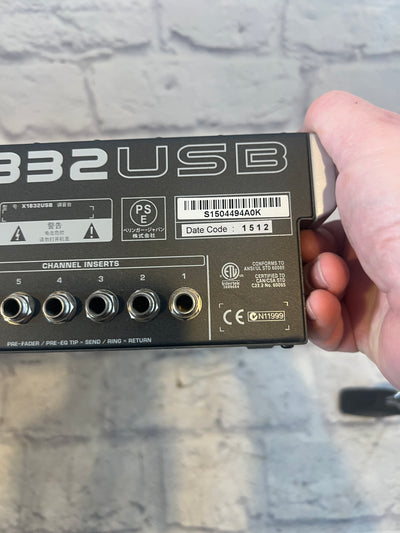 Behringer X1832USB 14 Channel Mixer with Effects