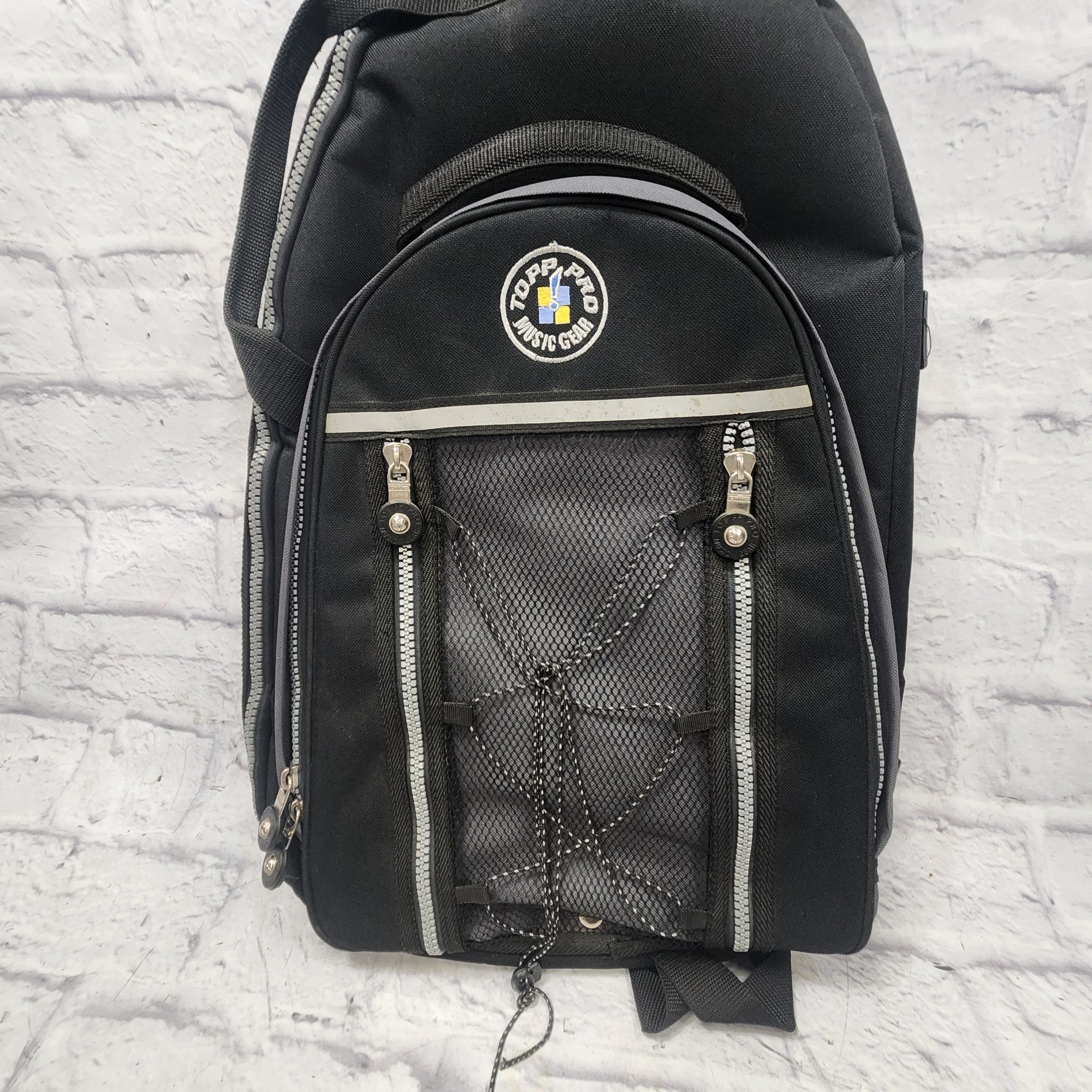 Topp Pro Electric Guitar Gig Bag with Removable Backpack Pocket