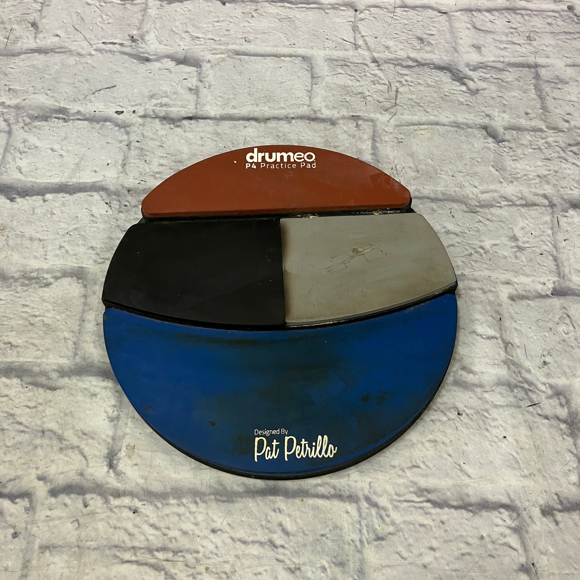 Drumeo P4 Drum Practice Pad Pat Petrillo