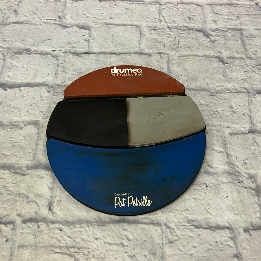 Drumeo P4 Drum Practice Pad Pat Petrillo