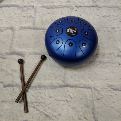Unknown Metal Tongue Drum with Bag and Mallets