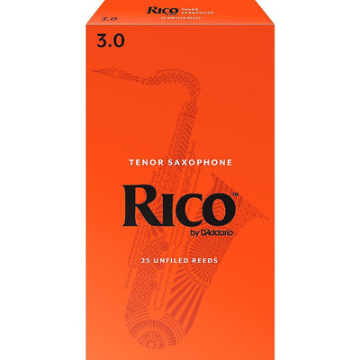 Rico Tenor Saxophone Reeds Strength 3 Individual Reeds