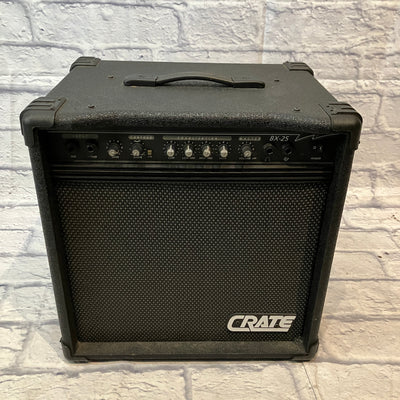 Crate BX-25 Bass Practice Combo Amp 90s