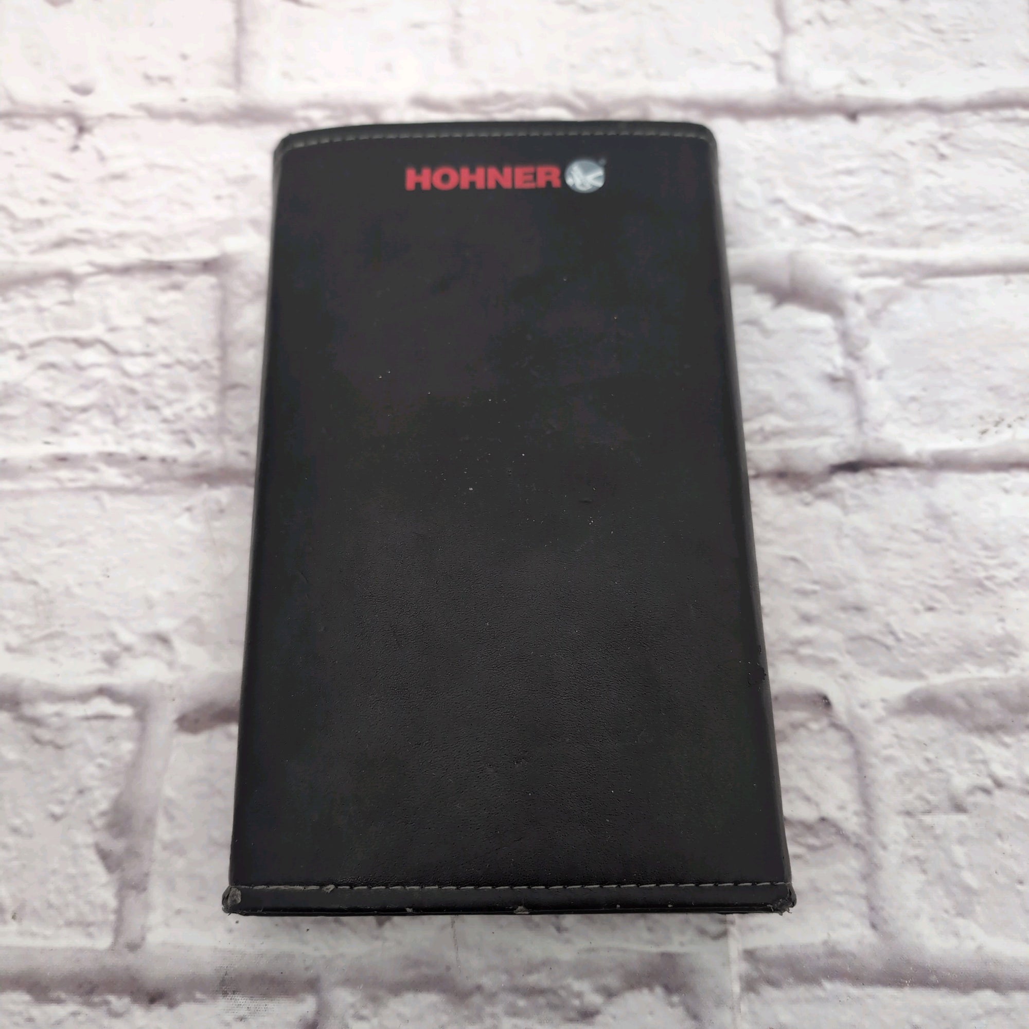Hohner Blues Harps Harmonica Set - 7 Harmonicas w/ Leather Case