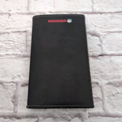 Hohner Blues Harps Harmonica Set - 7 Harmonicas w/ Leather Case
