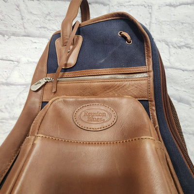 Reunion Blues Canvas and Leather Drum Stick Bag