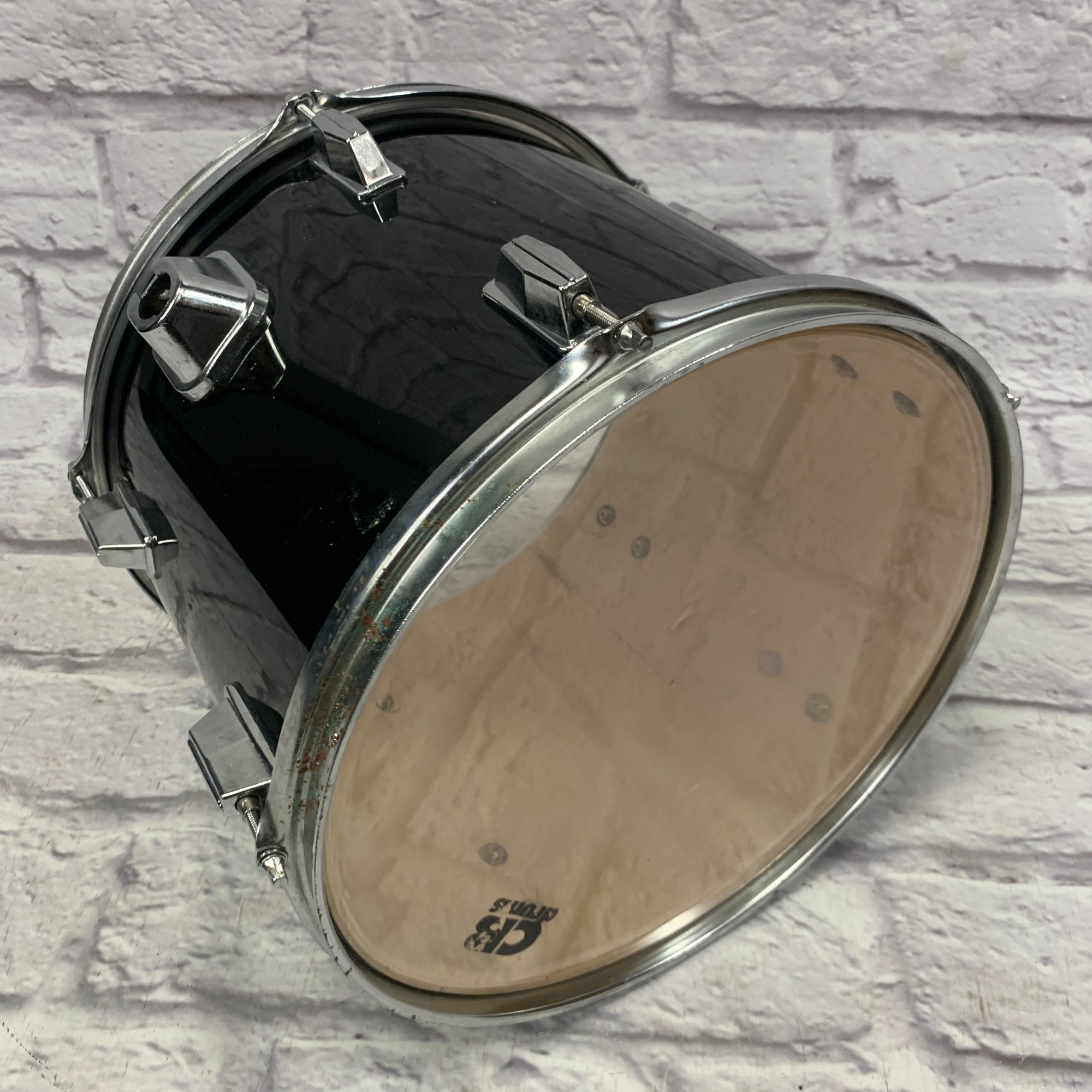 13" Rack Tom Black