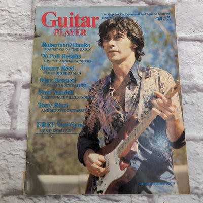 Guitar Player December 1976 "The Band" Vintage Guitar Magazine