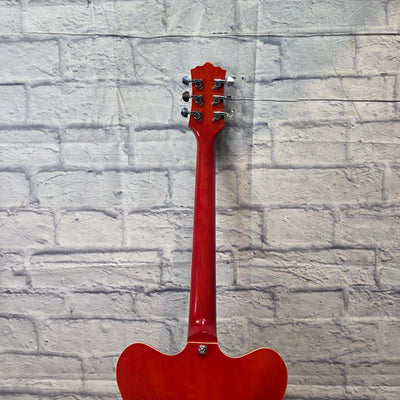 Eastwood Classic 6 Orange With Case Hollow Body Electric