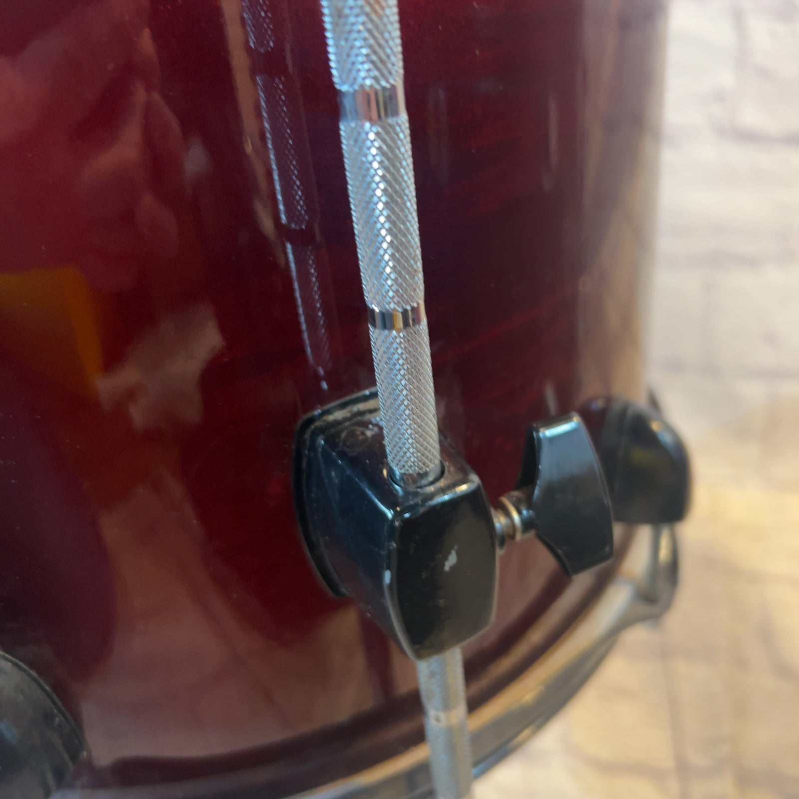 SP Sound Percussion 14 x 14 Floor Tom Deep Red Floor Tom