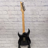 Ibanez RG350EX Black / Silver Solid Body with Locking Tremolo