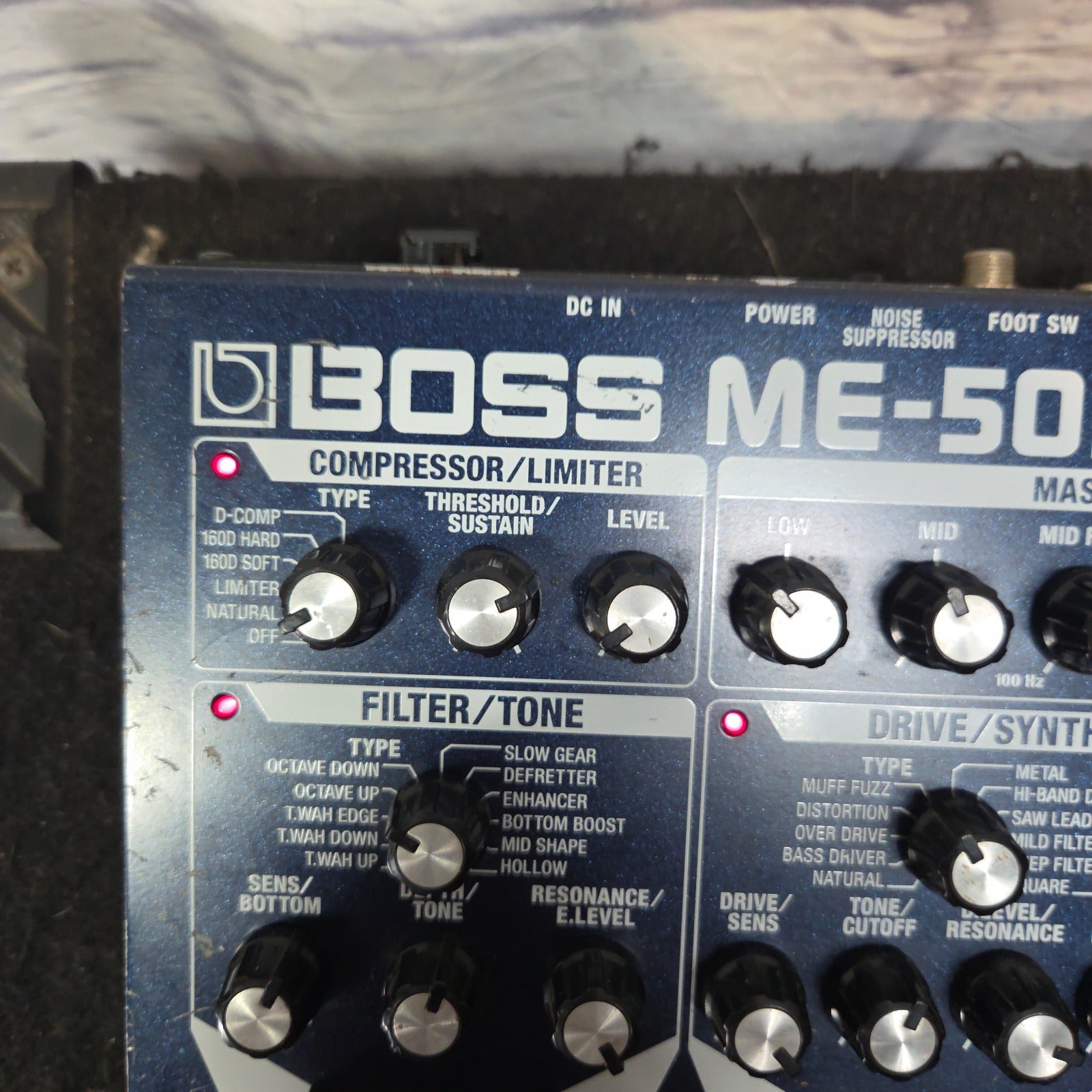 Boss ME-50B Bass Multiple Effects Effects Pedal