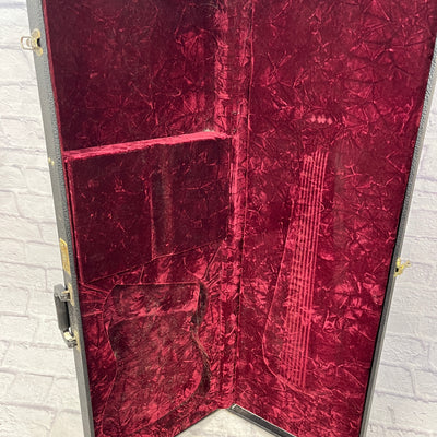 Ibanez Vintage Jem Hard Case Pink Logo Quilted Interior