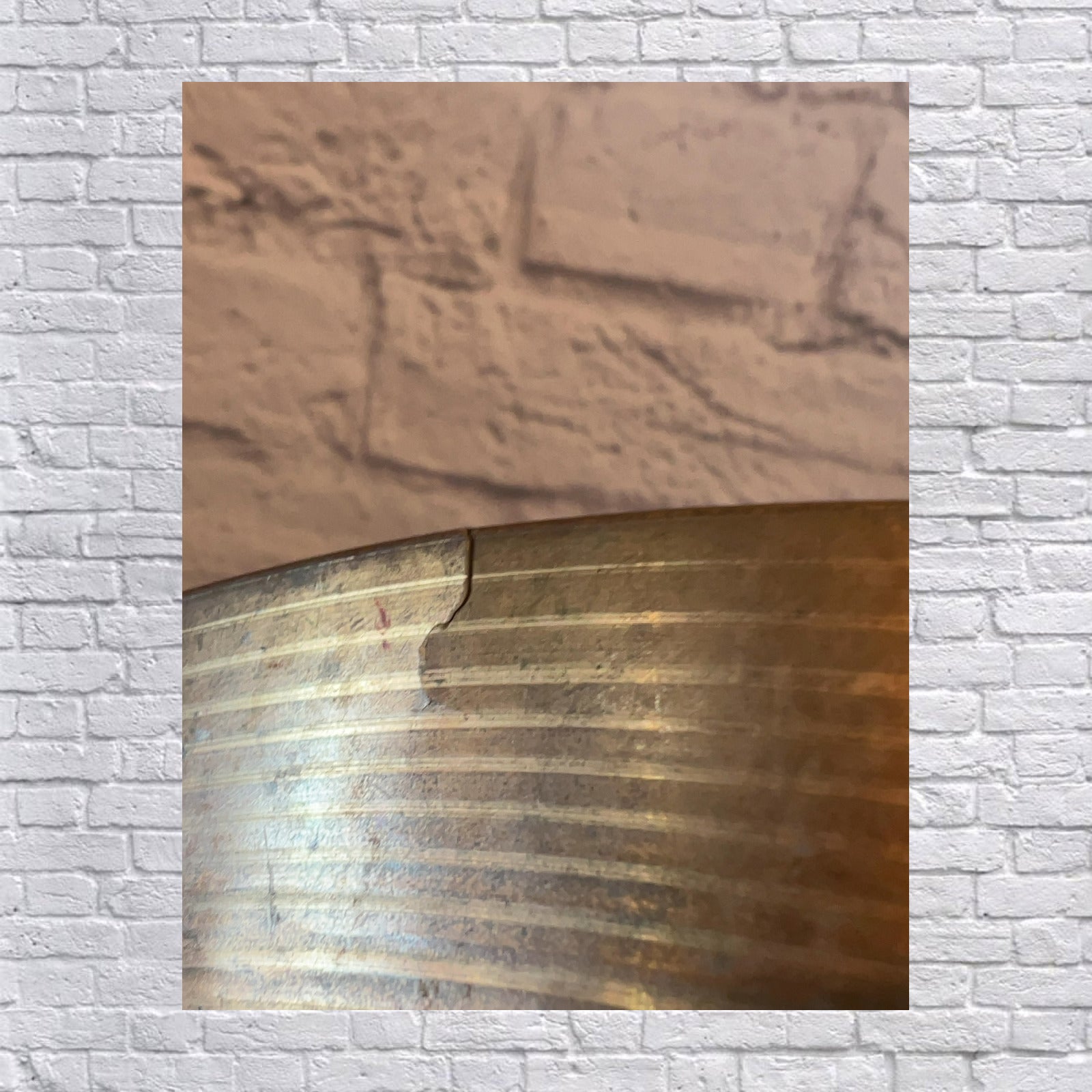 Sabian 16 B8 Crash Cymbal CRACKED