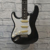 Squier Left Handed ST-362 Stratocaster MIJ E Series 84-87 Black w/ Fender Hard Case