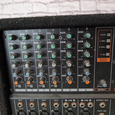Yamaha EMX640 6 Channel Powered Mixer