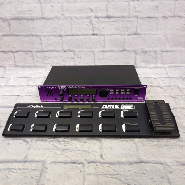 Digitech 2120 Artist Valve Guitar System VGS Rack Multi Effect Process ...